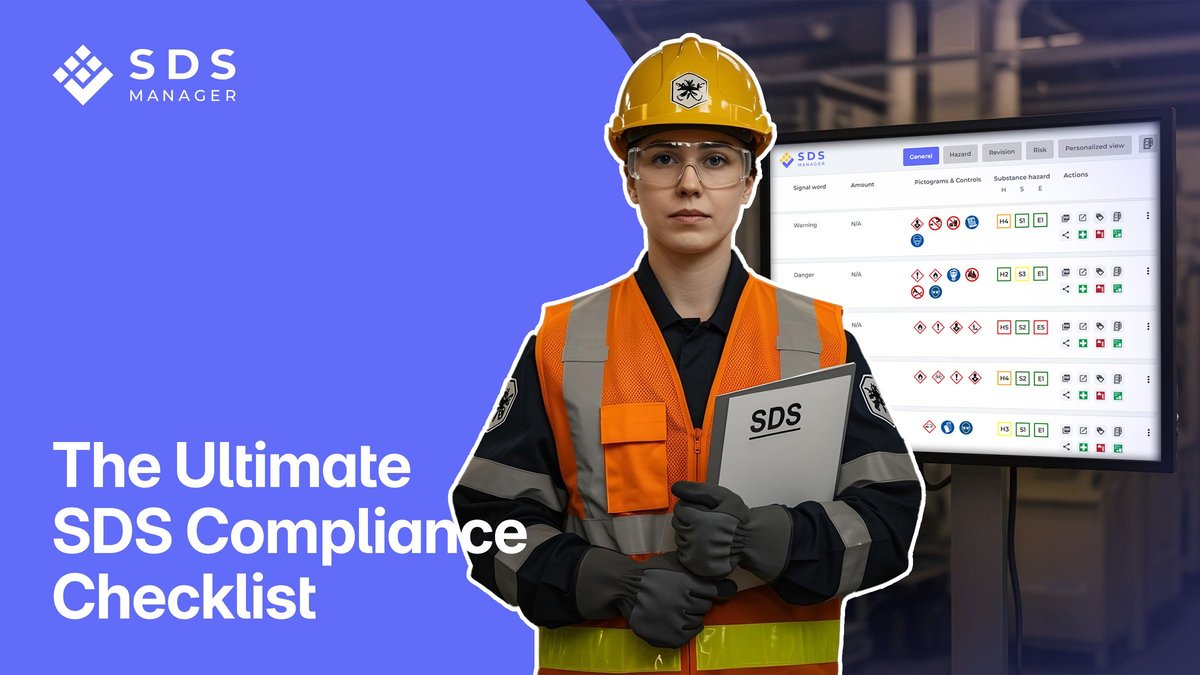 Journey to Safety & Efficiency with SDS Manager